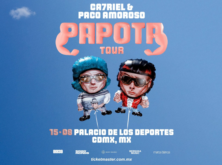 Ca7riel y Paco Amoroso, el dúo argentino que desafía los generos, tendrá nuevo show en la CDMX