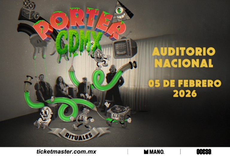 La banda tapatía Porter conquistará de nuevo el máximo escenario de Reforma con su nueva era: “Rituales”