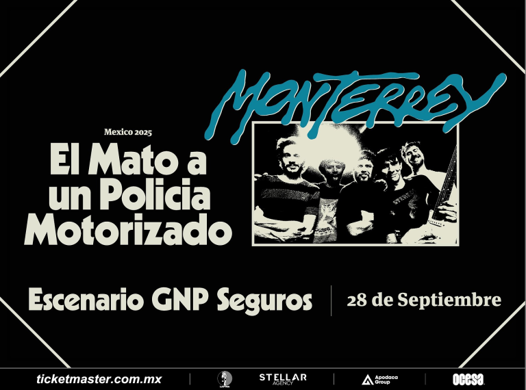 ¡»La Noche Eterna» de El Mató a un Policía Motorizado llegará a Monterrey!