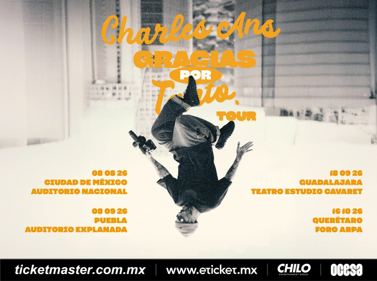 El rapero de Hermosillo, Charles Ans, anuncia gira nacional con flow y poesía urbana