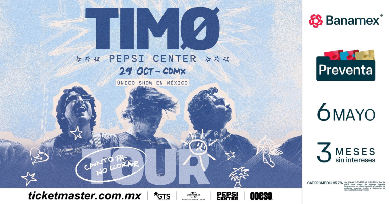 EL RITMO DE BOGOTÁ CONQUISTA MÉXICO: TIMØ PRESENTARÁ CANTO PA’ NO LLORAR»