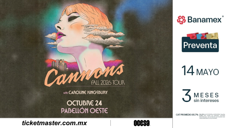 Cannons anuncia la etapa de otoño de The Everything Glows Tour