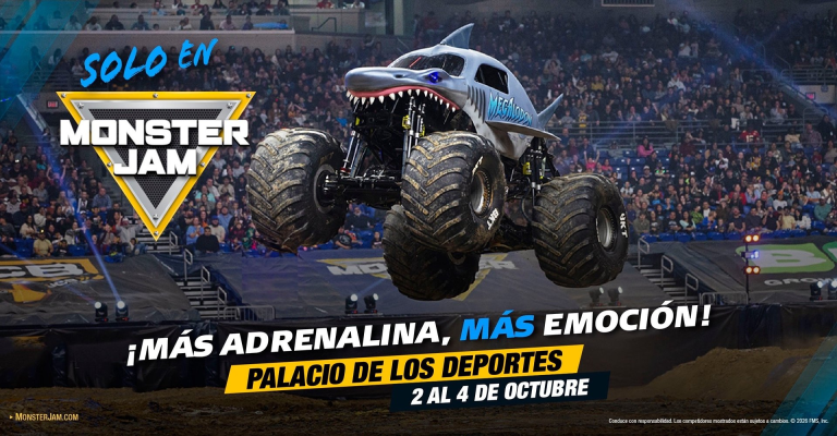 Monster Jam estará de regreso con la adrenalina al máximo en la Ciudad de México