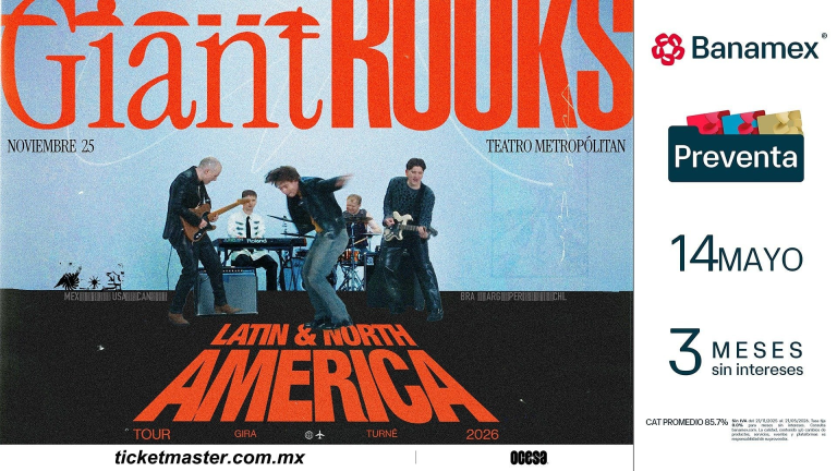 Giant Rooks: El Teatro Metropólitan se convierte en la casa del pop alternativo alemán
