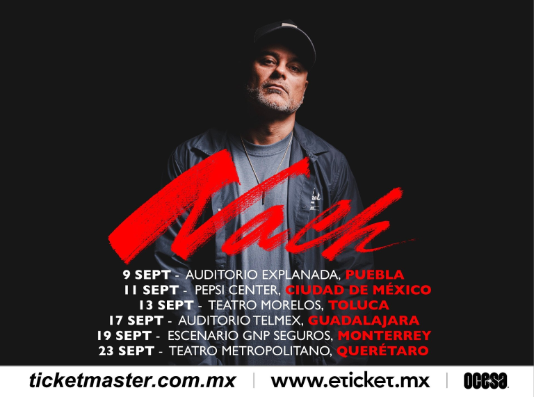 El maestro del rap regresa a México: Nach presenta Destino en una gira monumental
